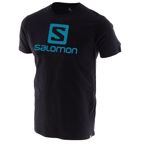 Salomon ACHIEVE SS B T-shirt Barn Svarta | 680392-UCK