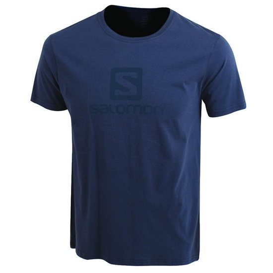 Salomon ACHIEVE SS M T-shirt Herr Marinblå | 708452-DAS