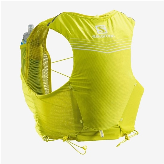 Salomon ADV SKIN 5 SET HYDRATION PACK Trail Running Ryggsäck Herr Gröna | 659032-HTC