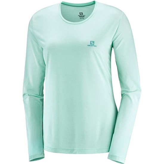 Salomon AGILE LS W Long Sleeve T-shirt Dam Olika Färger | 845106-PZI