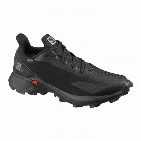 Salomon ALPHACROSS BLAST GTX W Trail löparskor Dam Svarta | 825971-NWT