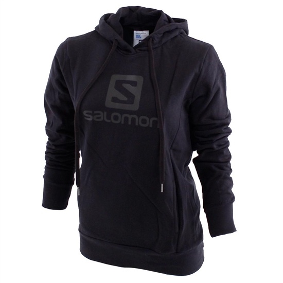Salomon BE STILL W Sweatshirt Dam Svarta | 510279-OVQ
