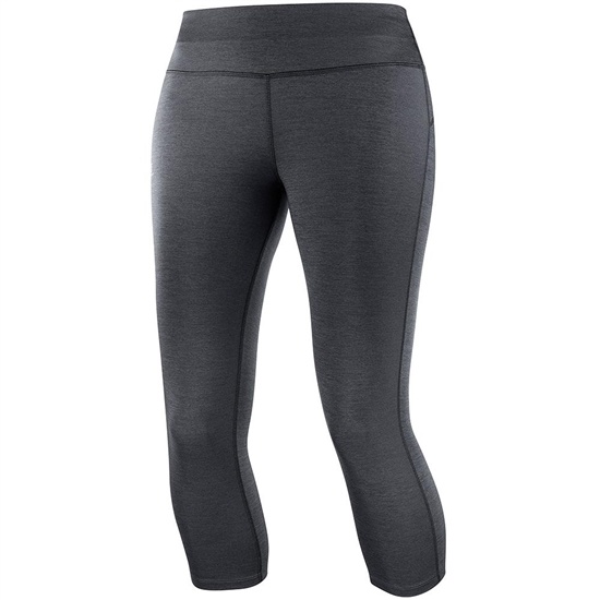 Salomon COMET MID W Leggings Dam Svarta | 968143-XPU