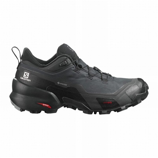 Salomon CROSS HIKE GORE-TEX Vandringsskor Dam Mörk | 753490-XQD