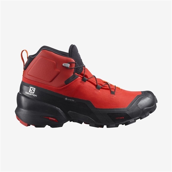 Salomon CROSS HIKE MID GORE-TEX Vandringskängor Herr Orange | 842530-CRF