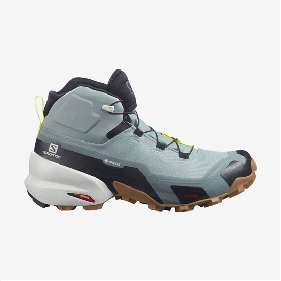 Salomon CROSS HIKE MID GTX Vandringsskor Dam Lightblue | 957203-PQO