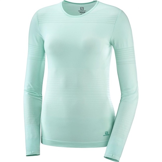 Salomon ELEVATE MOVE'ON LS W Midlayers Sweatshirt Dam Olika Färger | 916734-CKH
