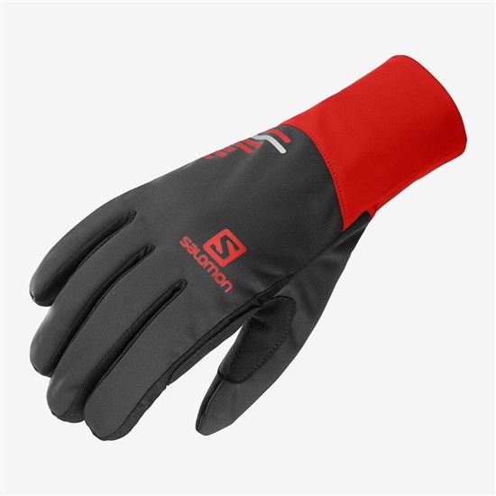 Salomon EQUIPE U Gloves Herr Svarta | 472619-GHI