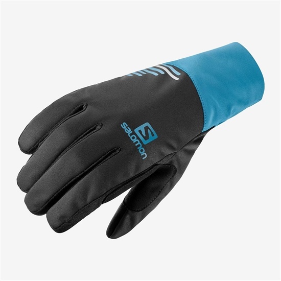 Salomon EQUIPE U Gloves Herr Svarta | 718069-TLH