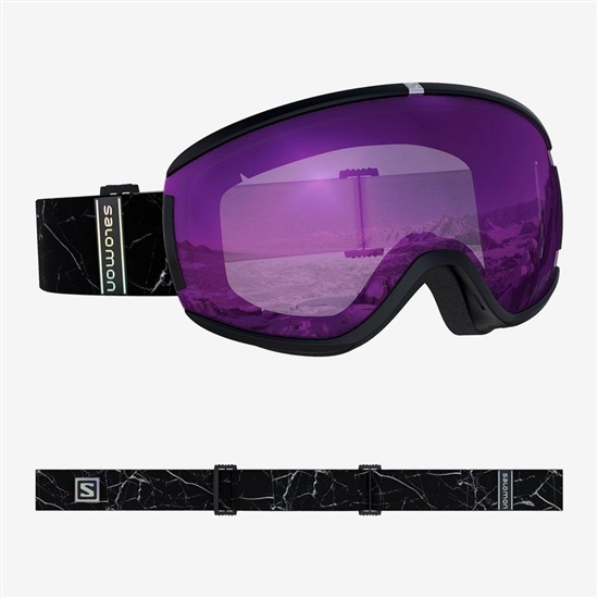 Salomon IVY MARBLE Goggles Herr Svarta | 680731-WPD