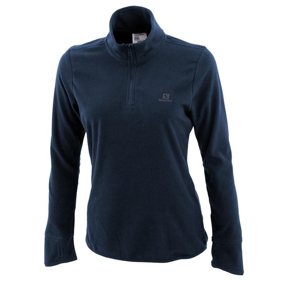 Salomon KABRU HZ W Sweatshirt Dam Marinblå | 173984-UJB