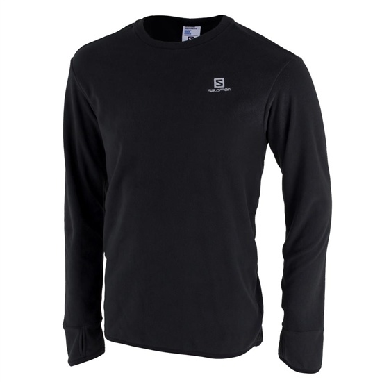 Salomon KABRU M Sweatshirt Herr Svarta | 813796-WAR