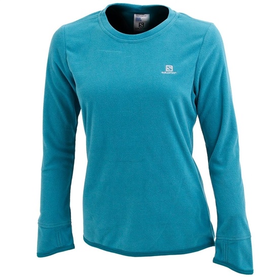 Salomon KABRU W Midlayers Sweatshirt Dam Svarta | 720694-BKU