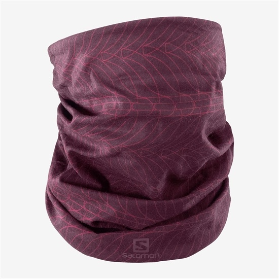 Salomon NECK&HEAD LIGHT GAITER Headwear Herr Lila | 158473-RJZ