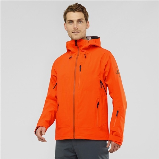 Salomon OUTLAW 3L Ski Jacka Herr Röda | 064592-TDF