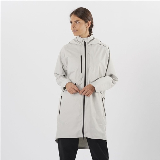 Salomon OUTLIFE WP COMMUTER PARKA W Waterproof Jacka Dam Sliver | 902386-PMX