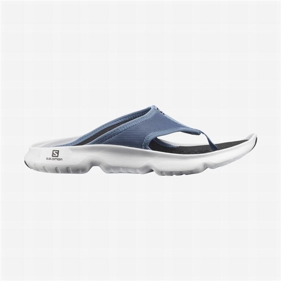 Salomon REELAX BREAK 5.0 Flip Flop Herr Blue/White | 460385-KXJ