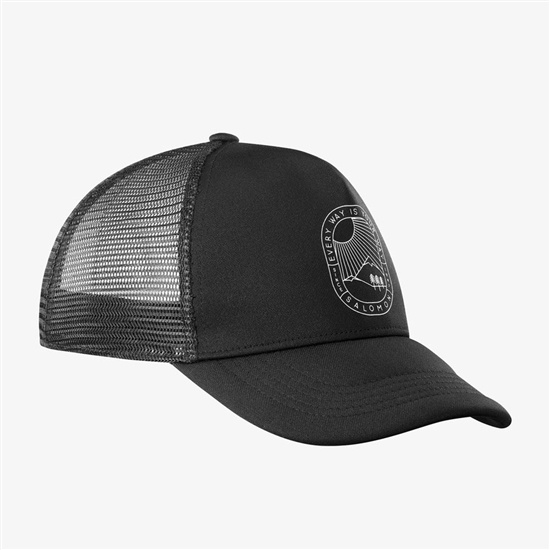 Salomon SUMMER LOGO Caps Dam Svarta | 328506-QBC